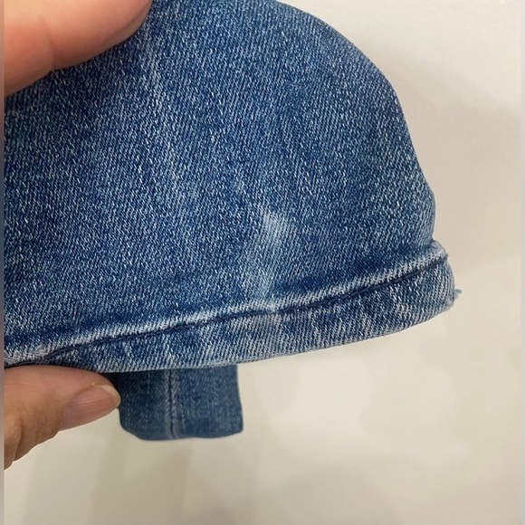 MOTHER The Looker Ankle We The Animals Skinny Jeans Blue Size 30 - Picture 6 of 12